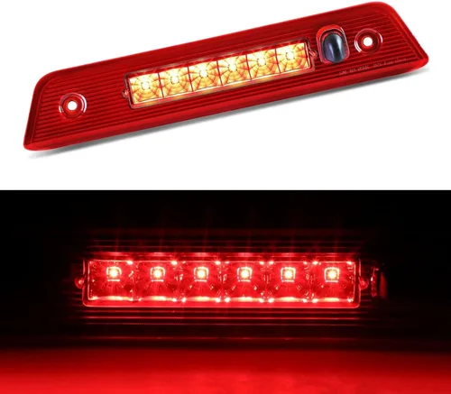 Miniatura 58 de Tercera tercera luz de freno, luz de freno LED de montaje alto para Chevy Silverado GMC Sierra 1500 2500 3500 HD Classic, lámpara de carga trasera