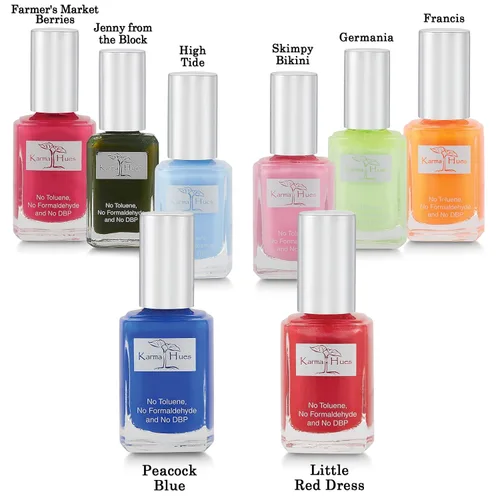Miniatura 2 de karma organic Hermosos colores: combinación de esmalte de uñas natural, no tóxico, pintura de uñas vegana y libre de crueldad animal