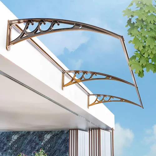 Protección contra la lluvia y la nieve, para puerta delantera al aire libre, patio, toldo para ventana, toldo de porche, toldo de jardín, toldo de