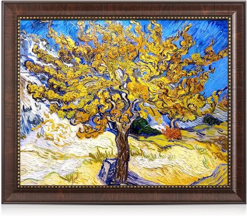 Miniatura 66 de Serie de pinturas de Vincent Van Gogh (favoritos). Reproducción de arte clásico de Van Gogh, impreso en lienzo Noche estrellada