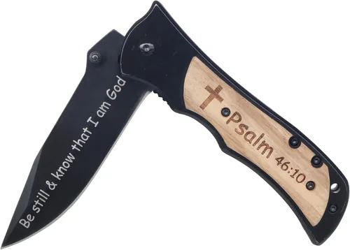 Miniatura 8 de Regalos Cristianos de Escritura Sagrada, Herramienta Utilitaria, Versículo de la Biblia Grabado, Regalos Católicos de Confirmación y Bautizo