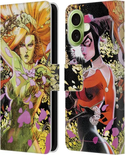 Miniatura 18 de Head Case Designs Officially Licensed Batman DC Comics Batman #609 Hush Gotham City Sirens Leather Wallet Case Compatible with Apple iPhone 7/8 / SE