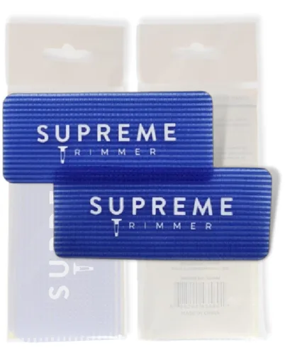 SHG3000 by Supreme Trimmer | Agarres para peluquería y peluquería para hombres y mujeres | Pinzas de peinado | Rectángulo azul