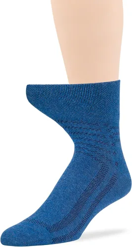 Miniatura 4 de 7BIGSTARS KINGDOM Calcetines de algodón para hombre, diabéticos, no vinculantes, paquete de 5 unidades, talla L/XL, Azul mezclilla, verde oliva