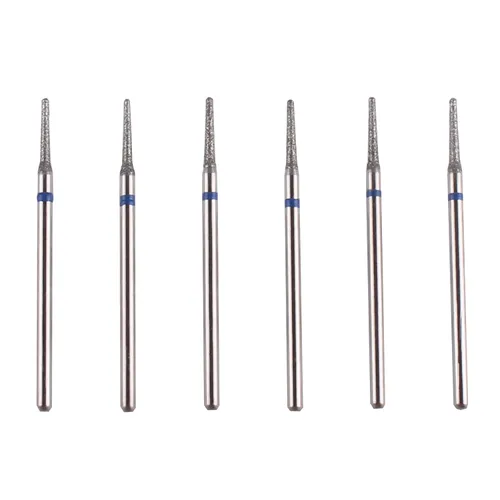 Miniatura 6 de Brocas de uñas limpias para cutículas en forma de bola, 6 piezas para preparación de uñas Broca de uñas de piedra de diamante para manicura