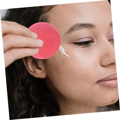 Miniatura 7 de Esponja de maquillaje lindo Huevo 3 Uds. Esponja de belleza de frutas Esponja de maquillaje Puff Face Makeup Foundation Cosmetología Kit Polvo Crema