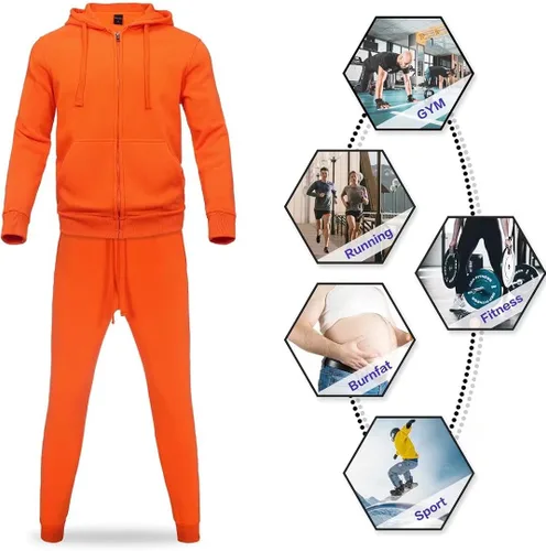Miniatura 3 de Zusmen Chándal para hombre, chamarras y pantalones de 2 piezas
