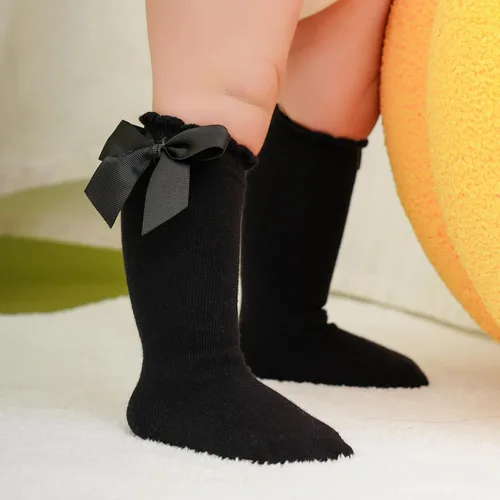 Miniatura 17 de DRESHOW BQUBO - Calcetines de punto para bebé, calcetines de algodón para niñas pequeñas