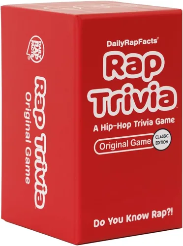 Rap Trivia: Un juego de trivia de hip-hop para la noche de eventos familiares o grupales