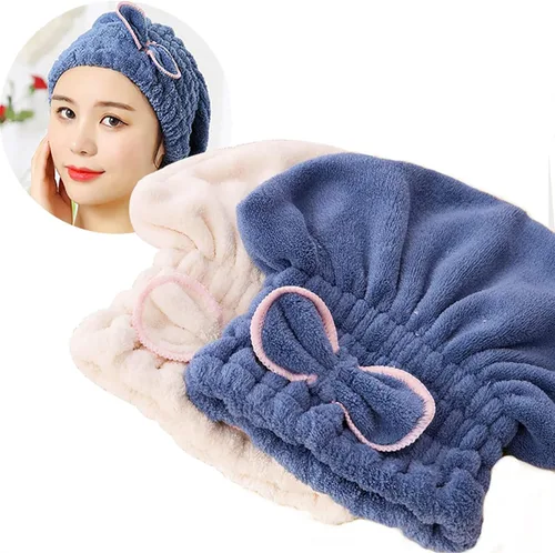 Miniatura 14 de Jseng Gorro Grande de Microfibra de Secado Rápido para Cabello [Nueva Actualización], Extremadamente Suave y Ultra Absorbente, Gorros de Secado