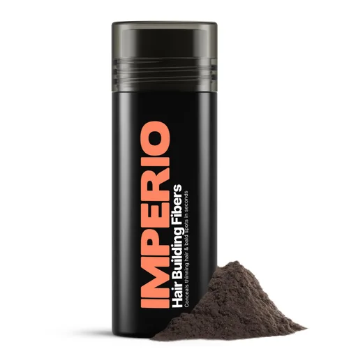 Miniatura 13 de IMPERIO Fibras de construcción del cabello para adelgazar el cabello, 0.92 oz de fibras capilares de primera calidad para mujeres y hombres