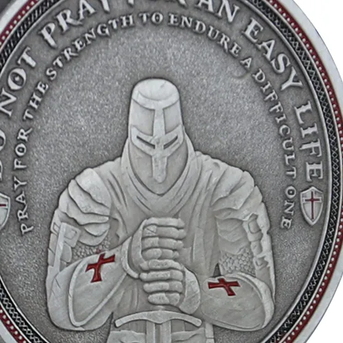 Miniatura 5 de AtSKnSK Moneda de desafío de los caballeros templarios