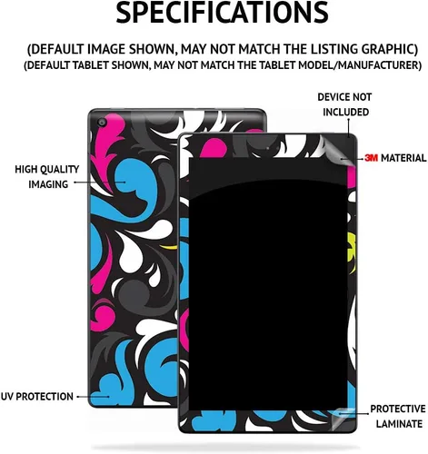 Miniatura 3 de MightySkins Skin para Microsoft Surface Pro 7 – Blue Reborn Funda protectora de vinilo duradera y única Fácil de aplicar, quitar y cambiar