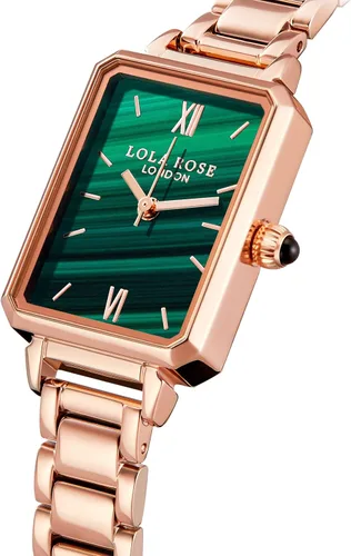 Miniatura 3 de Lola Rose Classic Womens Watch with Gemstone Inspiration Ladies Rose Gold Stainless Steel Strap Watch Classic Gift for Women
