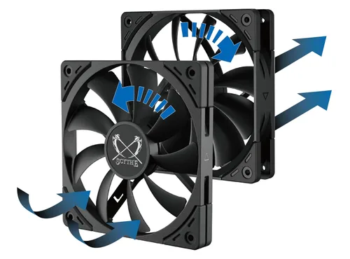 Miniatura 5 de Scythe Fuma 3 - Ventilador de CPU, Intel LGA1700, LGA1151, AMD AM5/Ryzen, torres duales de 120 mm, cubierta superior negra