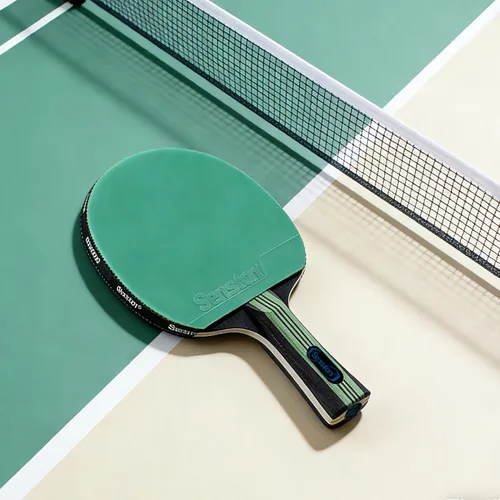 Miniatura 8 de Senston 5-Ply Ping Pong Paddles Set – Premium Wood Table Tennis Set of 4 with 6 Balls & Portable Carry Case – High-Control 2mm Sponge & Ergonomic