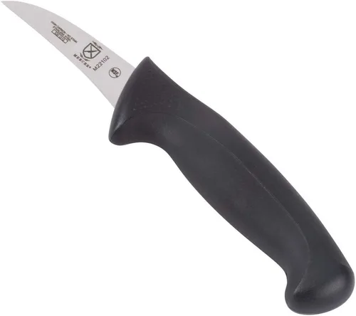 Miniatura 6 de Mercer Culinary M23880 Millennia Black Handle - Cuchillo para pan con mango negro, borde ondulado curvo de 10 pulgadas