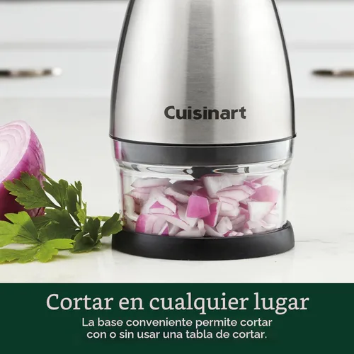 Miniatura 4 de Cuisinart Picadora, acero inoxidable/negro, CTG-00-SCHP, 8.2 "x 3.9" x 3.9
