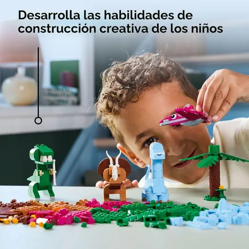 Miniatura 5 de LEGO Clásico Juguetes Creativos Dinosaurios - Bloques de Construcción para Niños, Niños y Niñas, Edades 5+ - Juguetes Educativos y de Aprendizaje