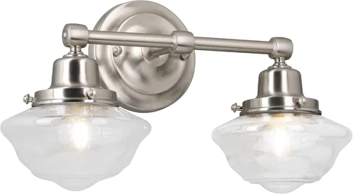 Miniatura 54 de Design House 519892 Kimball Industrial Farmhouse Luz de Pared Interior de 1 Luz con Pantalla de Metal para Pasillo, Baño, Cocina, Vestíbulo, Pintura