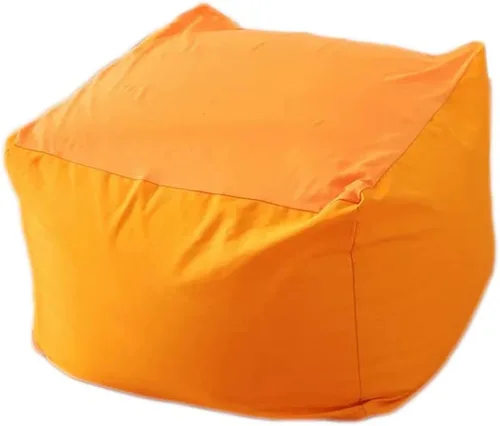 Miniatura 17 de Funda de sofá perezosa, puf de tela de lino, puf puff para sala de estar, tatami, sillas acolchadas para adultos y niños (relleno no incluido), S1