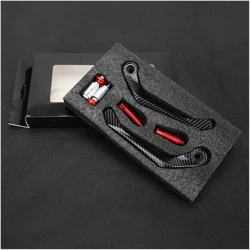 Miniatura 16 de FOR FZ8 FZ 8 FOR FAZER FZ8R FZ8S 2010-2018 2017 2016 2015 2014 Handlebar Grips Brake Clutch Levers Guard Protector Handguard