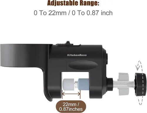 Miniatura 3 de Reemplazo de abrazadera de soporte Sous Vide para todos los KitchenBoss Sous-Vide BK300 Sous Vide Cooker Fixing Bracket, Compatible with all