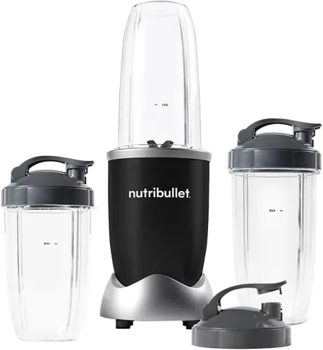 Miniatura 2 de NutriBullet Edición Especial NutriBullet Pro 900 - Licuadora de 900 vatios (Negro Mate)