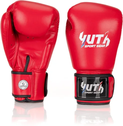 Miniatura 4 de Guantes de Muay Thai Guantes de boxeo tailandés de boxeo profesional Guantes de boxeo tailandés ligeros absorbentes de golpes MMA Kickboxing