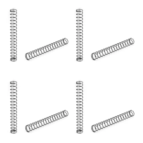 Miniatura 36 de Bettomshin 20 muelles comprimidos, 0.01 pulgadas de diámetro de alambre x 0.12 pulgadas de diámetro x 0.59 pulgadas de longitud libre, construcción
