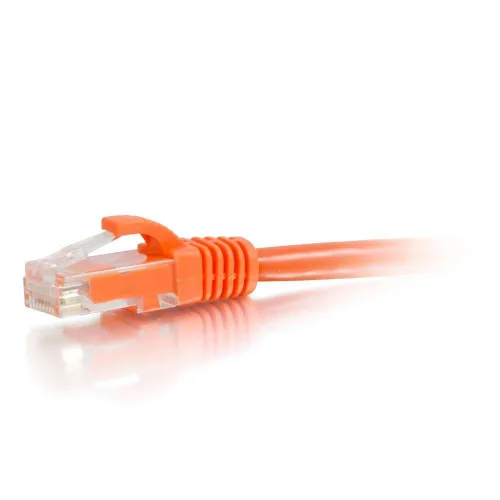 Miniatura 40 de C2G/Cables to Go 27872 Cable de red Ethernet cruzado Cat6 sin blindaje (UTP) sin enganche, amarillo (2,13 metros/7 pies)
