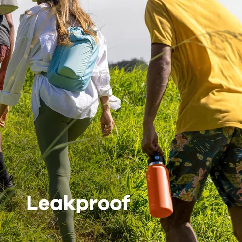 Miniatura 3 de Hydro Flask Botella de agua – Acero inoxidable aislado – Tapa flexible de boca ancha, antiderrames, a prueba de fugas y recargable en agave de 20