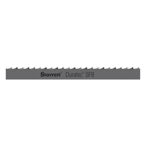 Miniatura 15 de Starrett Duratec – Hoja de sierra de banda SFB, acero al carbono, diente regular, juego de rastrillo, rastrillo neutral, 12', 1