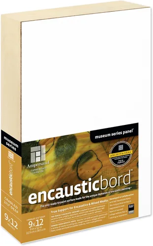 Miniatura 34 de Ampersand Art Supply Panel de pintura de madera: Serie Museo Encausticbord, 7/8 pulgadas de profundidad, 8 "x 10" Profundidad de 7/8 pulgadas