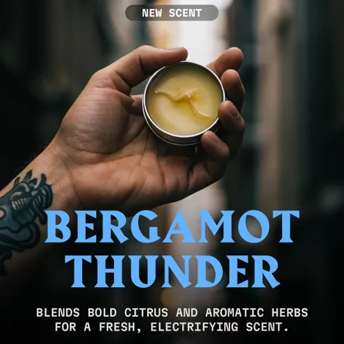 Miniatura 8 de Striking Viking Bálsamo para barba para hombres – Acondicionador para barba sin enjuague – Bálsamo de peinado hecho con mantequilla de barba