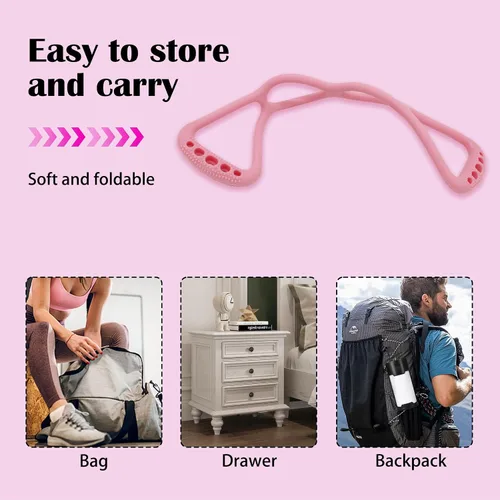 Miniatura 7 de Bandas de resistencia ajustables de 4 anillos para entrenar en casa, bandas de entrenamiento para mujeres y hombres, fitness, yoga, pilates