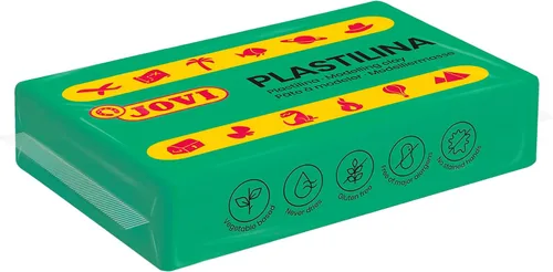 Miniatura 3 de Jovi - Arcilla de modelado reutilizable que no se seca, 30 barras de plastilina, 1.75 onzas cada una, total de 3.3 libras (verde claro)