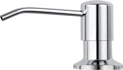 Miniatura 15 de Dispensador de jabón para fregadero de cocina, integrado, acero inoxidable (metal de pistola), juego de bomba para jabón o loción, recarga desde