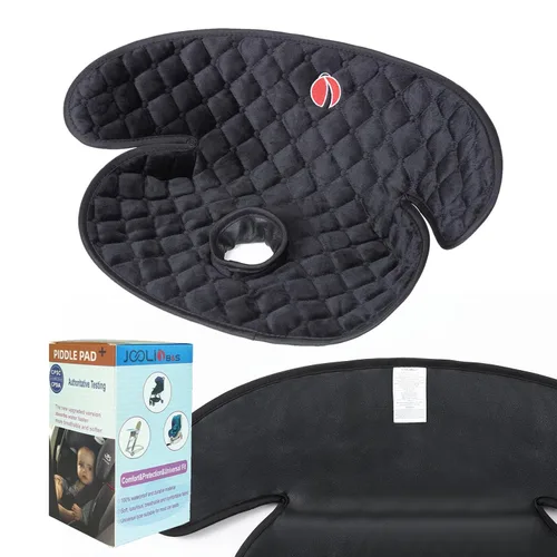 Miniatura 8 de Protector de asiento de coche para bebé, protector de asiento de automóvil con forro impermeable para asiento de automóvil de seguridad infantil