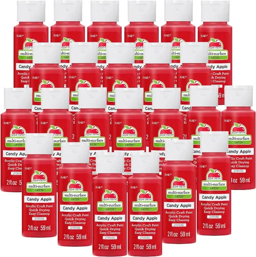 Miniatura 7 de Apple Barrel Pintura acrílica para múltiples superficies, 2 onzas, color negro, 2 onzas líquidas (paquete de 24)