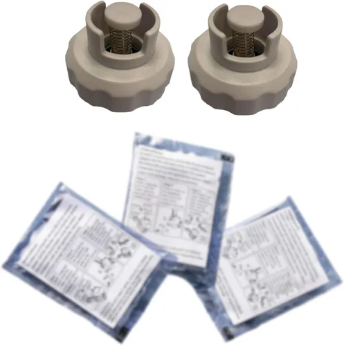 Miniatura 8 de SALAV 2 piezas de repuesto para tanque de agua, vaporizador para ropa, modelos GS18-DJ/120 con 3 paquetes descalcificadores para deshacerse