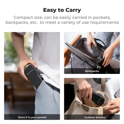 Miniatura 5 de K&F CONCEPT Funda protectora de cardán compatible con DJI Osmo Pocket 3 Creator Combo, funda rígida portátil con forro suave, accesorios de bolsillo