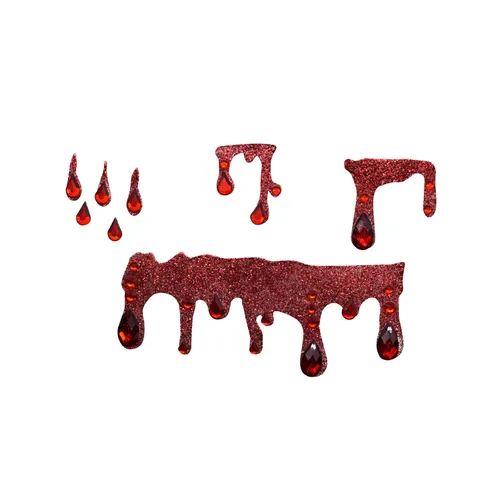 Miniatura 6 de Joyas de Halloween Cospaly Face Jewels Vampire Blood Costume Festival Face Gems Stick on Rhinestone Tattoo Stickers Pasties Autoadhesivo Tatuajes
