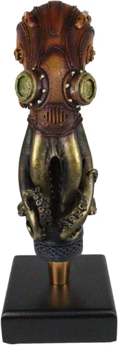 Miniatura 15 de Ebros - Figura decorativa de mango de grifo de cerveza con base de exhibición, asas decorativas coleccionables de calidad para microcervecería