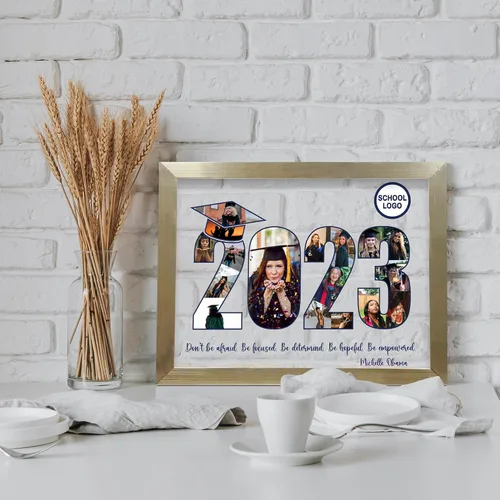 Miniatura 3 de Regalos de graduación personalizados, marco de fotos de graduación personalizado, regalo de recuerdo para graduados, soporte de memoria para clase