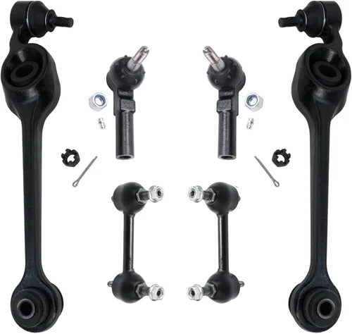 Miniatura 237 de Detroit Axle - Kit de extremo delantero para Chrysler 300 Dodge Charge Challenger 2011-2023, 2 brazos de control inferiores traseros 2 rótulas