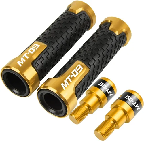 Miniatura 6 de Para Yamaha MT09 MT09 MT-09 2013 2014 2015 2016 2017-2019 2020 2021 0.866 in Hand Grips Handlebar 7/8" Handle Bar FJ-09 Tracer (Color : 4)