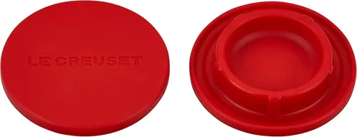 Le Creuset Tapones de silicona para molinos, 2 1/2", Cerise