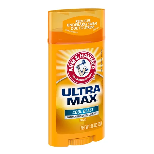 Miniatura 7 de Arm & Hammer Ultra Max Desodorante antitranspirante, sólido invisible, Cool Blast, 2.6 onzas
