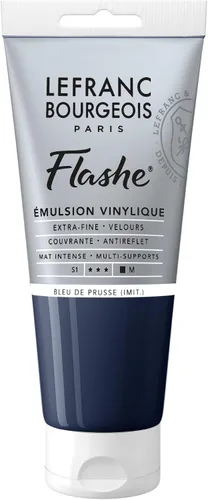 Miniatura 31 de Lefranc Bourgeois Flashe - Pintura de vinilo, tubo de 2.7 onzas, color blanco